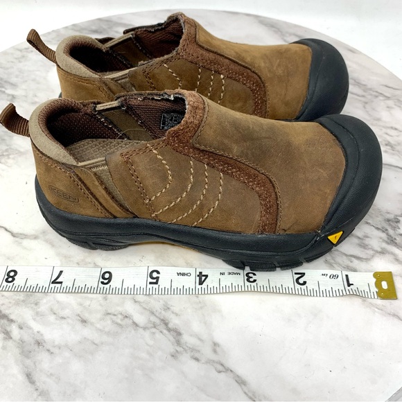 Toddler Keen Brown Nubuck Slip On Shoes 10/28 Childrens Classic Rustic Casual - Picture 11 of 11